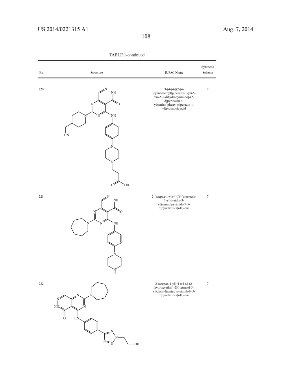 PYRIMIDO-PYRIDAZINONE COMPOUNDS AND METHODS OF USE THEREOF - diagram, schematic, and image 112