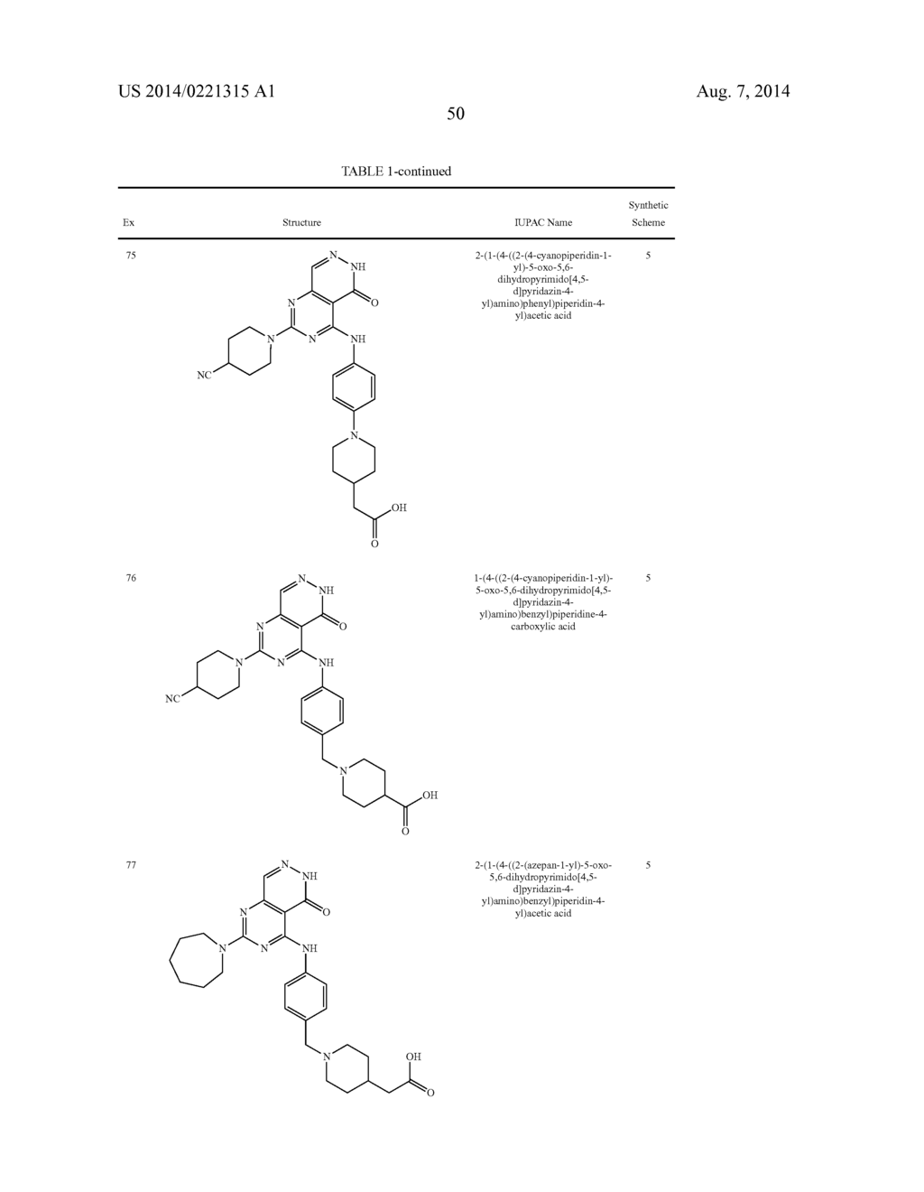 PYRIMIDO-PYRIDAZINONE COMPOUNDS AND METHODS OF USE THEREOF - diagram, schematic, and image 54