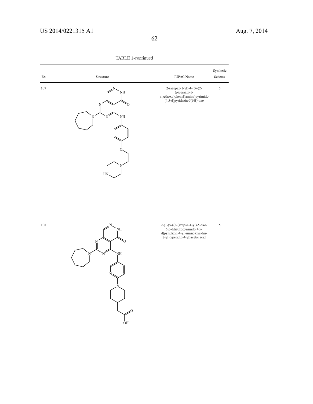 PYRIMIDO-PYRIDAZINONE COMPOUNDS AND METHODS OF USE THEREOF - diagram, schematic, and image 66
