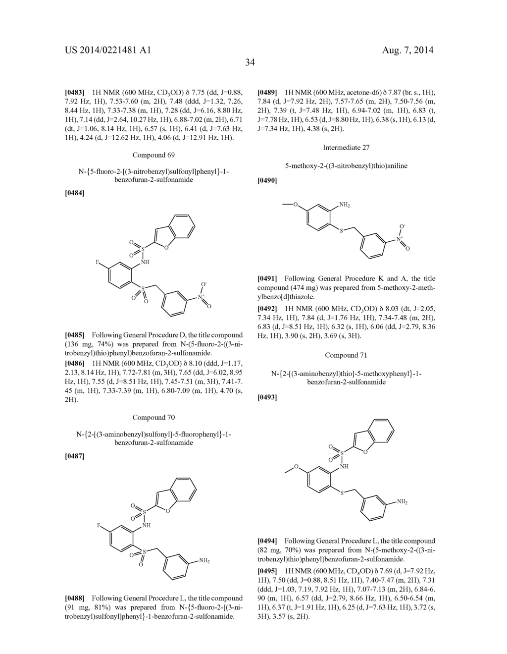SULFUR DERIVATIVES AS CHEMOKINE RECEPTOR MODULATORS - diagram, schematic, and image 35