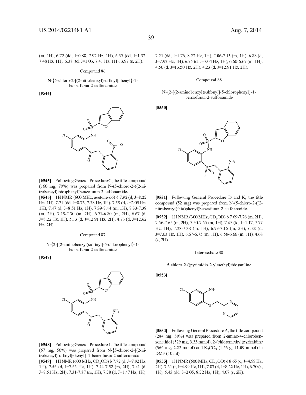 SULFUR DERIVATIVES AS CHEMOKINE RECEPTOR MODULATORS - diagram, schematic, and image 40