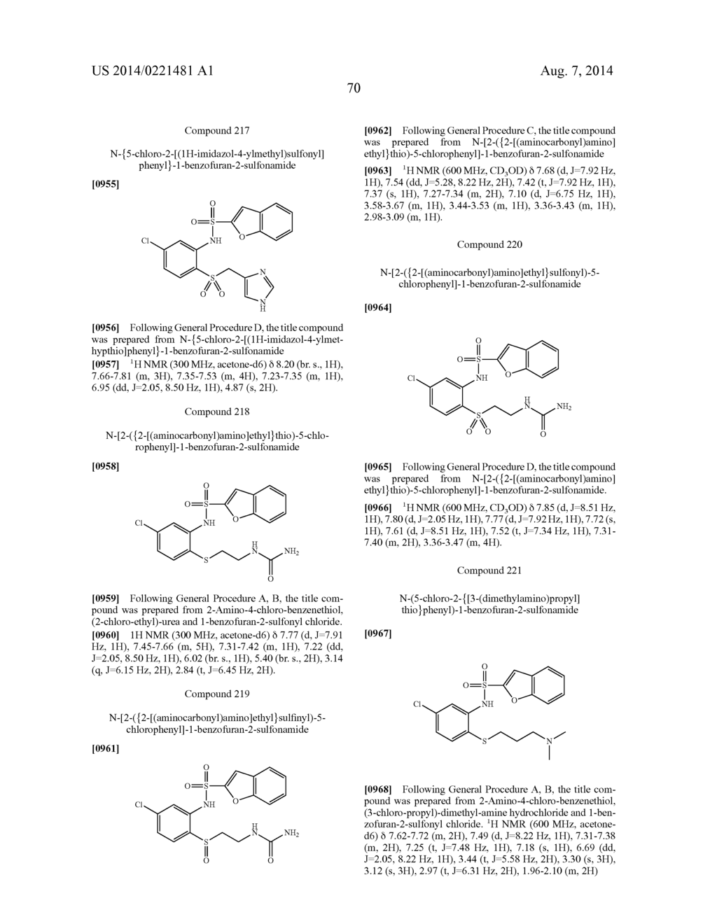 SULFUR DERIVATIVES AS CHEMOKINE RECEPTOR MODULATORS - diagram, schematic, and image 71