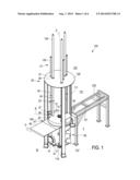 APPARATUS AND METHOD FOR RECYCLING BITUMINOUS MATERIAL BODIES BY MELTING diagram and image