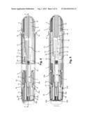 DEVICE FOR THE AUTOMATIC INJECTION OF TWO DOSES OF A MEDICAMENT diagram and image