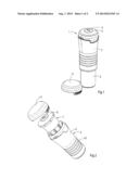 APPLICATOR SYSTEM FOR APPLYING A VISCOUS LIQUID TO THE HUMAN SKIN diagram and image