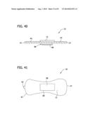 PACKAGED BODY ADHERING ABSORBENT ARTICLE diagram and image