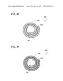 PACKAGED BODY ADHERING ABSORBENT ARTICLE diagram and image