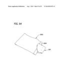 PACKAGED BODY ADHERING ABSORBENT ARTICLE diagram and image