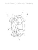 SURGICAL FASTENER HAVING A SNAP LOCK AND DEVICES DEPLOYING IT diagram and image