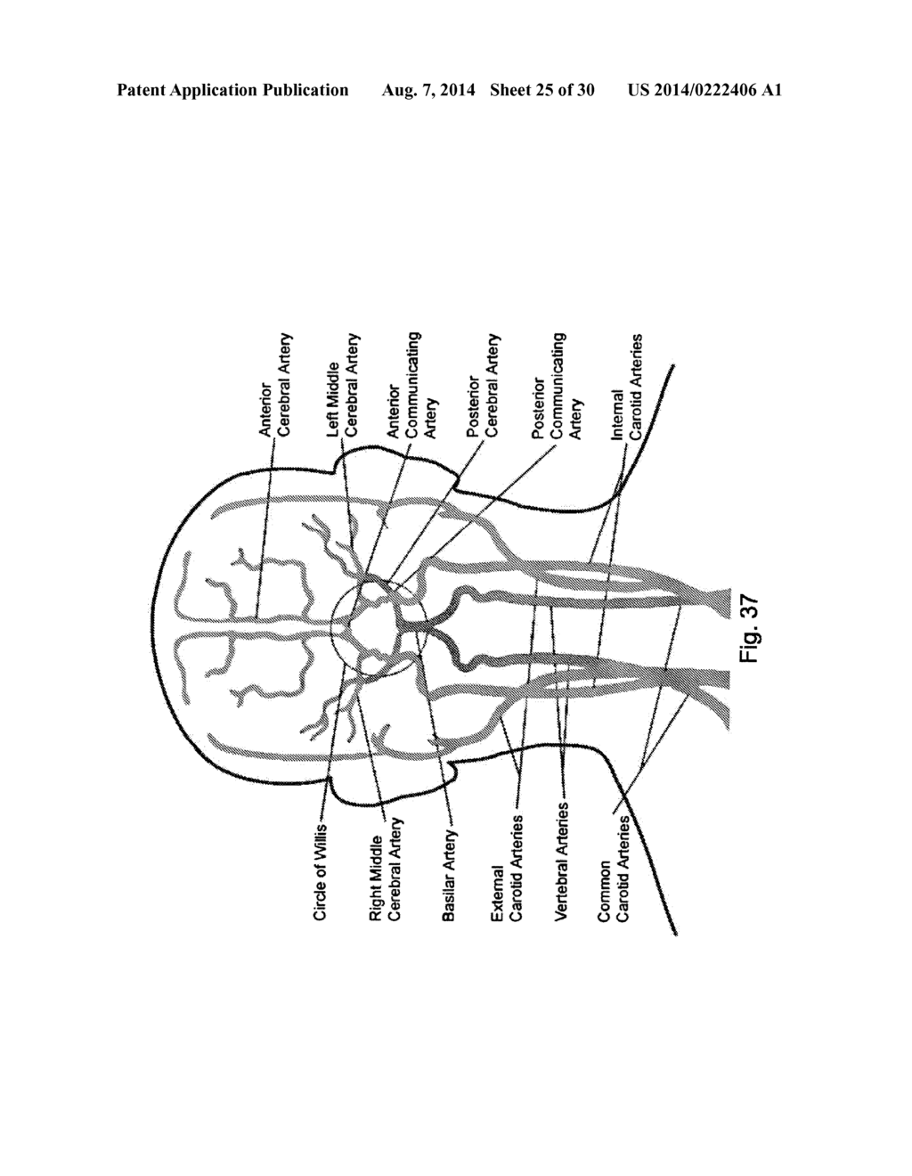 METHOD AND SYSTEM FOR PATIENT-SPECIFIC MODELING OF BLOOD FLOW - diagram, schematic, and image 26