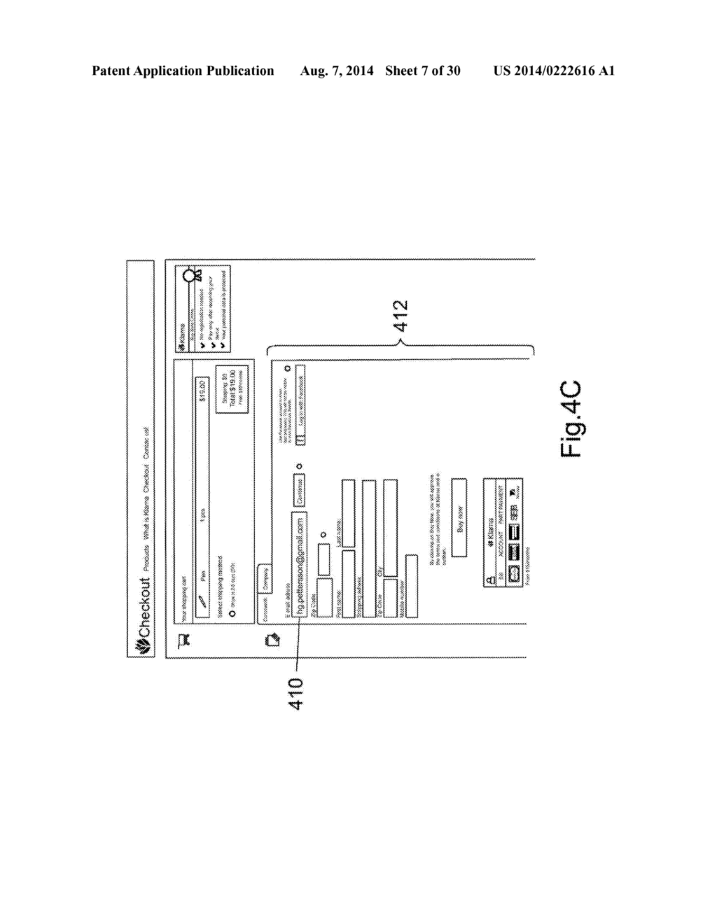 System and Methods for Party Authentication and Credit Assessment in     Electronic Purchasing - diagram, schematic, and image 08