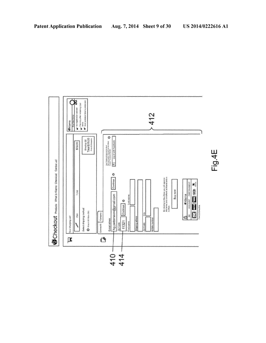 System and Methods for Party Authentication and Credit Assessment in     Electronic Purchasing - diagram, schematic, and image 10