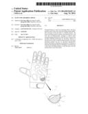 Glove for Absorbing Shock diagram and image