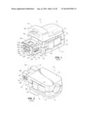 SECURE AND/OR LOCKABLE CONNECTING ARRAGEMENT FOR VIDEO GAME SYSTEM diagram and image