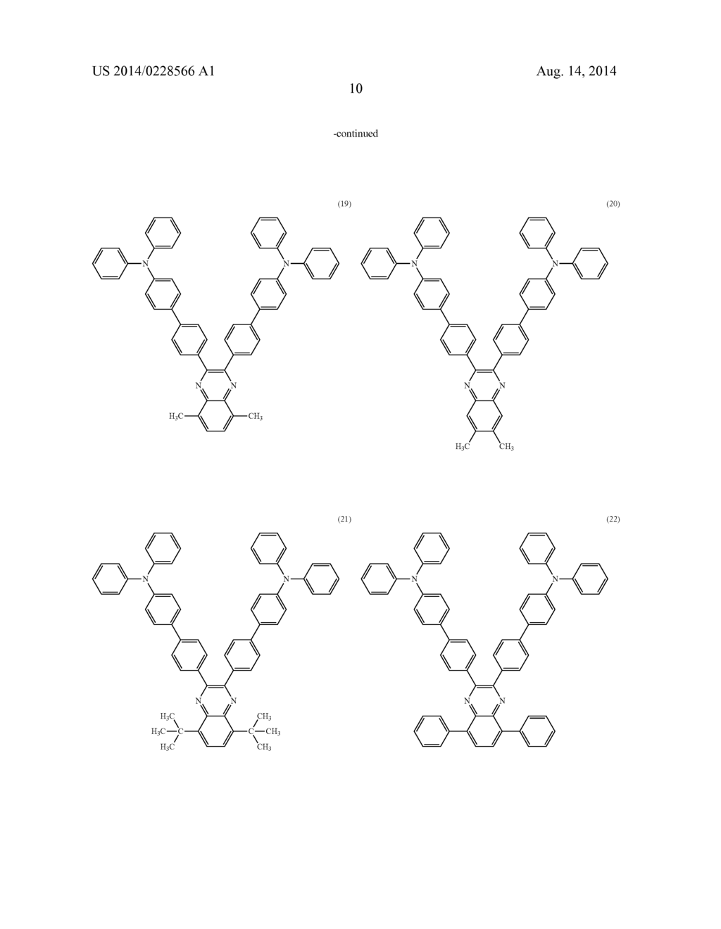 Quinoxaline Derivative, and Light Emitting Element, Light Emitting Device,     and Electronic Device Using the Quinoxaline Derivative - diagram, schematic, and image 46