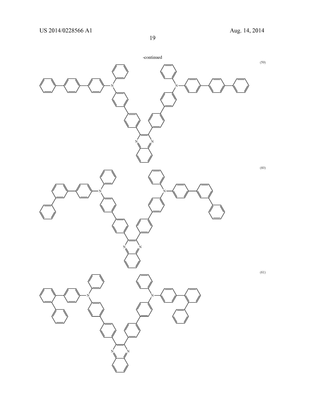 Quinoxaline Derivative, and Light Emitting Element, Light Emitting Device,     and Electronic Device Using the Quinoxaline Derivative - diagram, schematic, and image 55