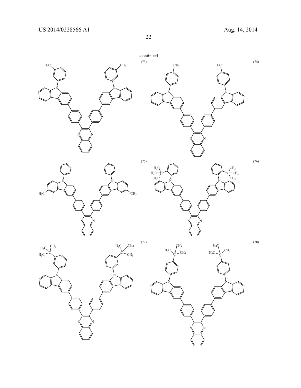 Quinoxaline Derivative, and Light Emitting Element, Light Emitting Device,     and Electronic Device Using the Quinoxaline Derivative - diagram, schematic, and image 58