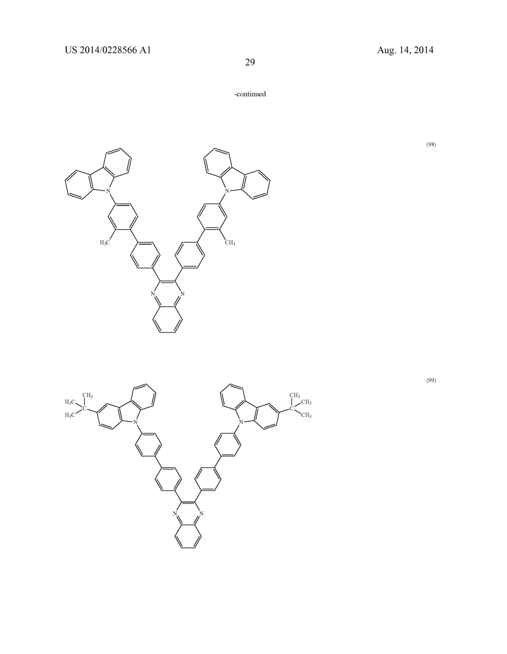 Quinoxaline Derivative, and Light Emitting Element, Light Emitting Device,     and Electronic Device Using the Quinoxaline Derivative - diagram, schematic, and image 65