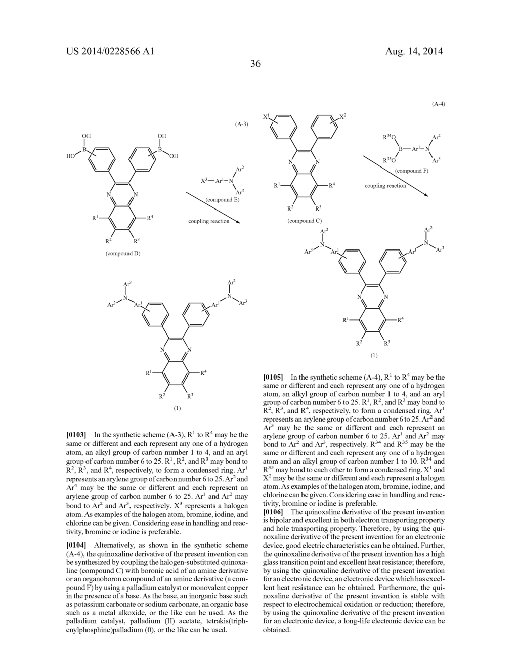 Quinoxaline Derivative, and Light Emitting Element, Light Emitting Device,     and Electronic Device Using the Quinoxaline Derivative - diagram, schematic, and image 72