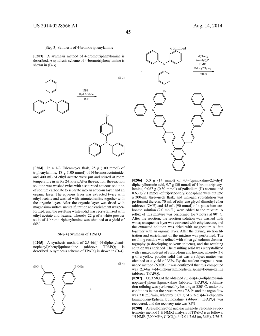 Quinoxaline Derivative, and Light Emitting Element, Light Emitting Device,     and Electronic Device Using the Quinoxaline Derivative - diagram, schematic, and image 81