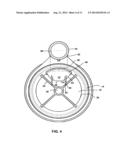 Overflow Vent Scoop for Flush Valve diagram and image