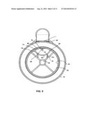 Overflow Vent Scoop for Flush Valve diagram and image