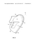 Overflow Vent Scoop for Flush Valve diagram and image