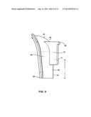 Overflow Vent Scoop for Flush Valve diagram and image