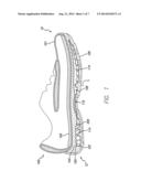 Cushioned Sole with Air Chamber and Resistance Protrusions diagram and image