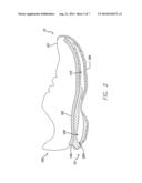 Cushioned Sole with Air Chamber and Resistance Protrusions diagram and image