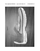 Cushioned Sole with Air Chamber and Resistance Protrusions diagram and image