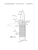 CONVERTIBLE KNIFE/FORE GRIP FOR A FIREARM diagram and image