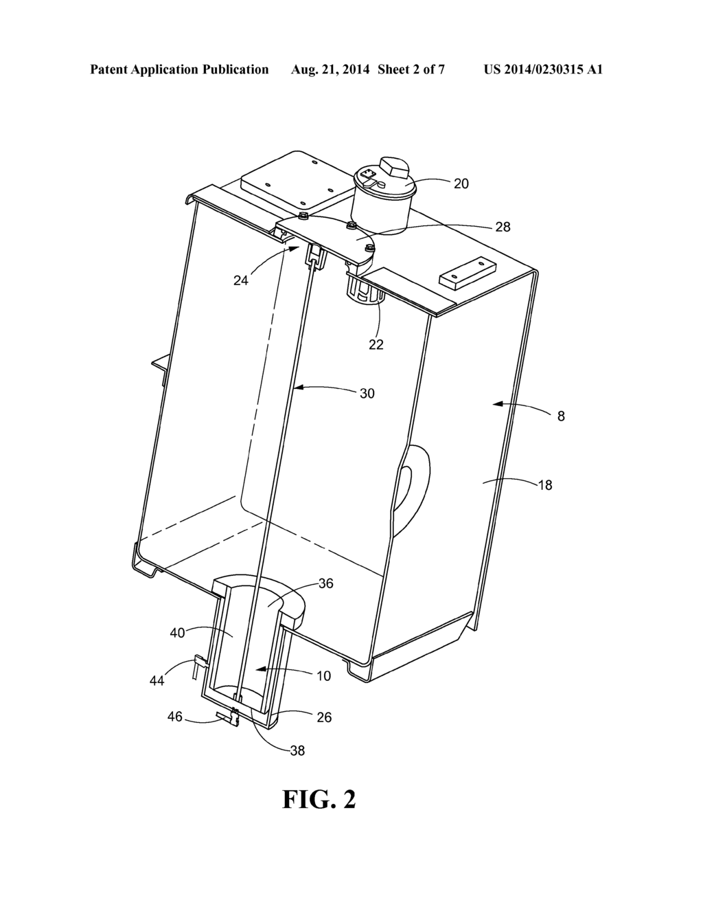 System and Method for Cleaning Fuel on Egress From Fuel Tank - diagram, schematic, and image 03