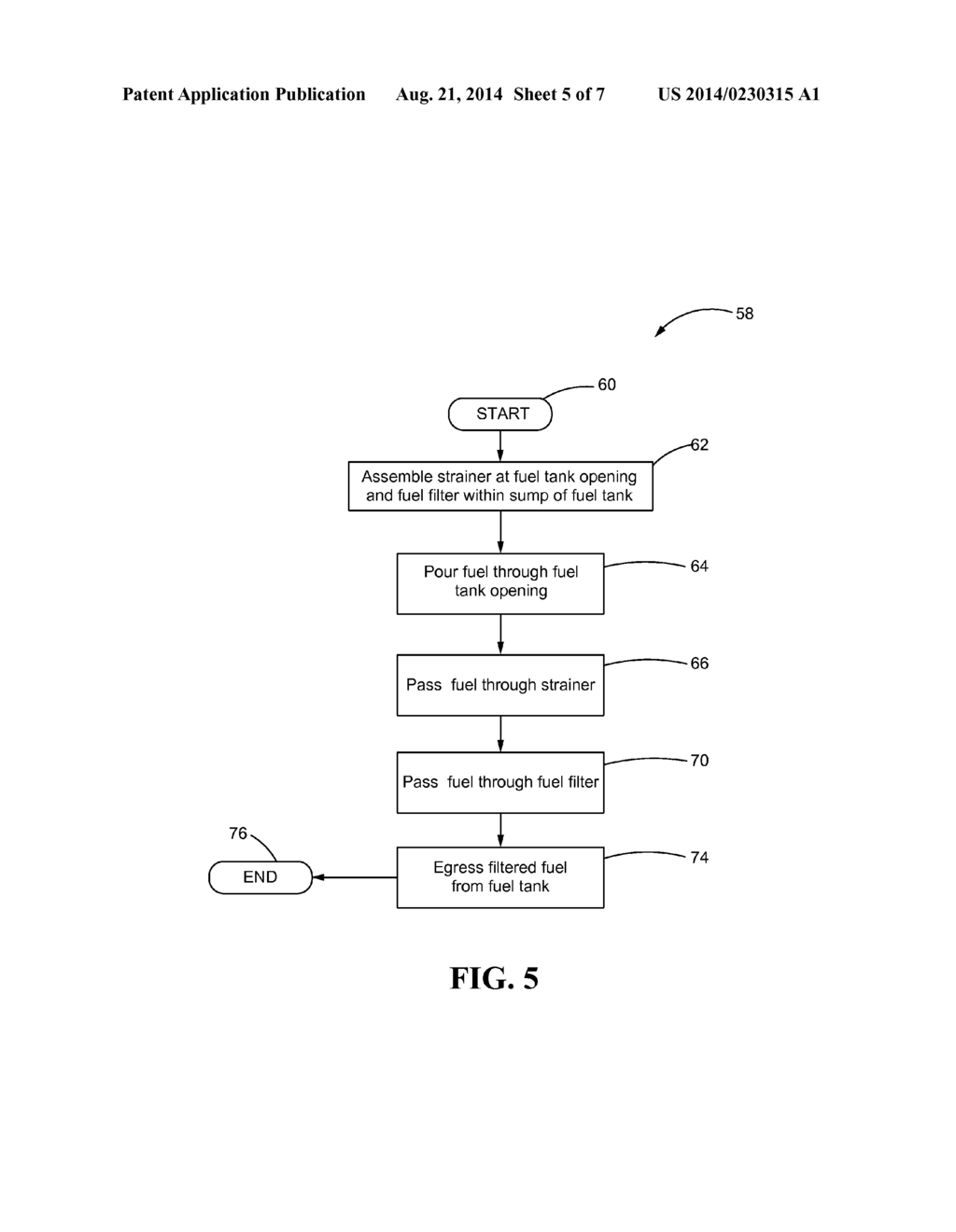 System and Method for Cleaning Fuel on Egress From Fuel Tank - diagram, schematic, and image 06