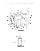 SYSTEM FOR PRODUCING A CUSTOMIZABLE PERSONAL SKINCARE PRODUCT IN A     PORTABLE DISPENSER, AND RELATED METHODS diagram and image