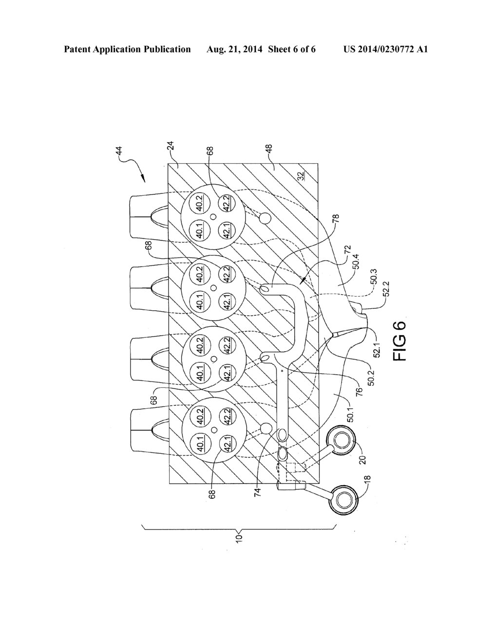 DUAL PATH SAIR FOR DUAL PLANE INTEGRATED EXHAUST MANIFOLDS - diagram, schematic, and image 07