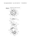 DAMPER OPENING AND CLOSING DEVICE diagram and image