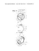 DAMPER OPENING AND CLOSING DEVICE diagram and image