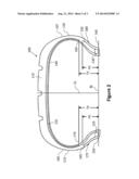 TIRE HAVING AN OFFSET BODY PLY CONSTRUCTION diagram and image