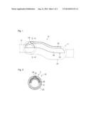 CORRUGATED TUBE WITH PATH-MAINTAINING MEMBER AND WIRE HARNESS diagram and image