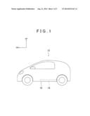 VEHICULAR BATTERY MOUNTING STRUCTURE diagram and image