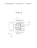 VEHICULAR BATTERY MOUNTING STRUCTURE diagram and image