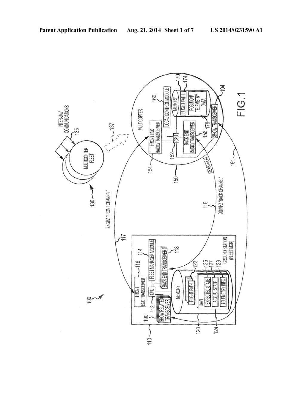 AERIAL DISPLAY SYSTEM WITH MARIONETTES ARTICULATED AND SUPPORTED BY     AIRBORNE DEVICES - diagram, schematic, and image 02