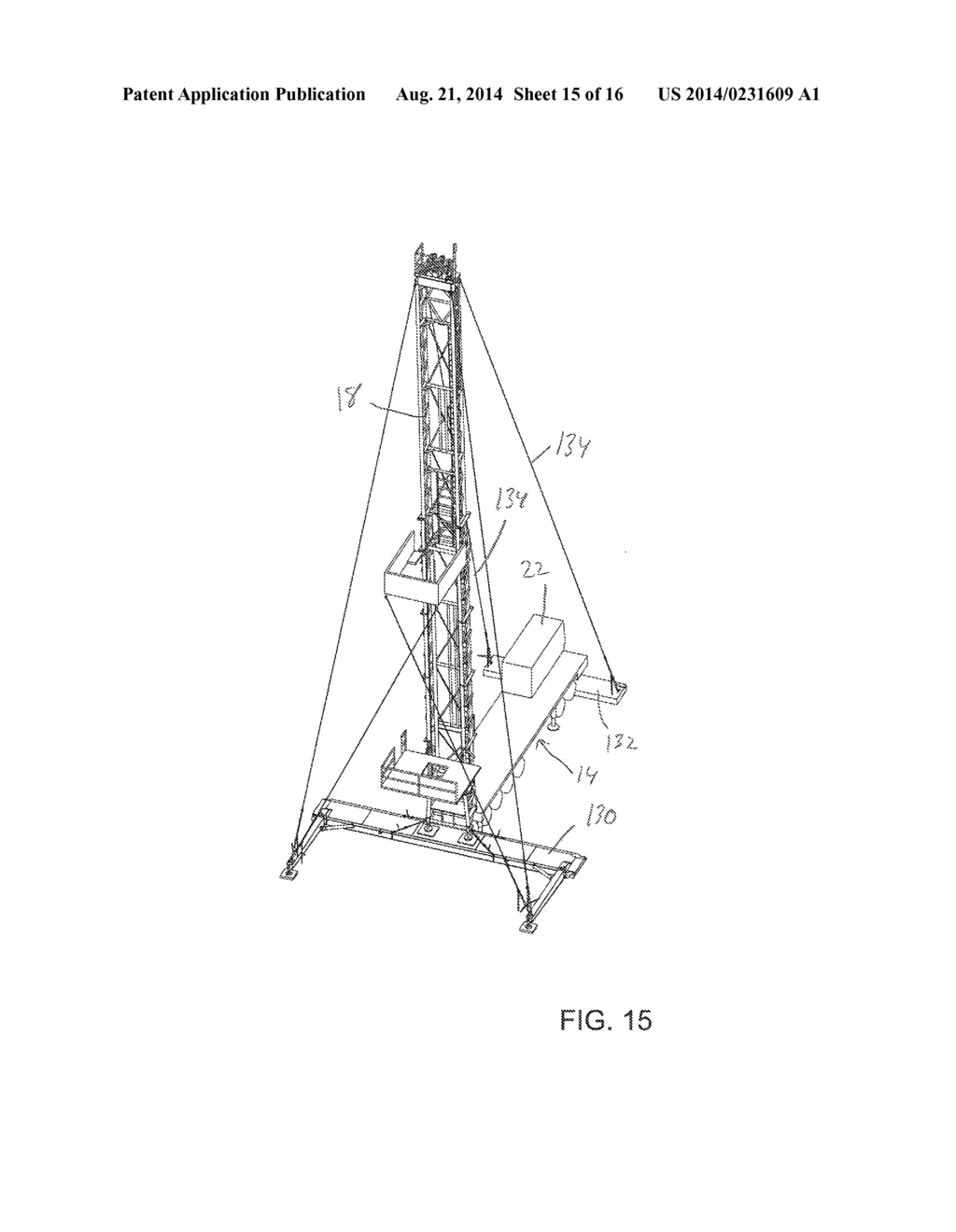 BASE BEAM FOR SUPPORTING A SELF-PROPELLED DERRICK RIG - diagram, schematic, and image 16