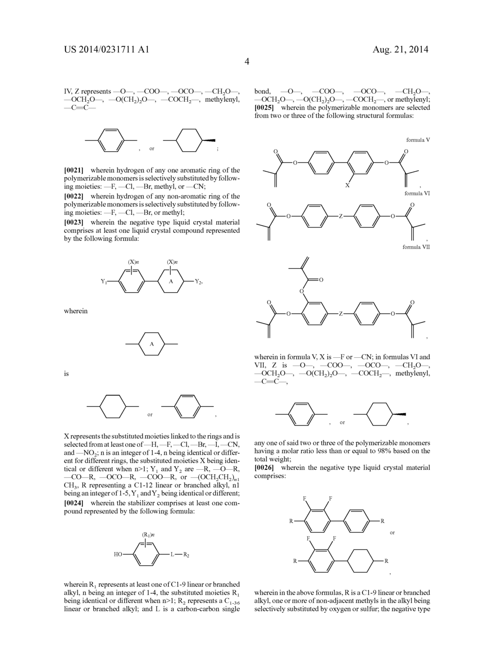 LIQUID CRYSTAL MEDIUM COMPOSITION FOR USE IN LIQUID CRYSTAL DISPLAY - diagram, schematic, and image 11