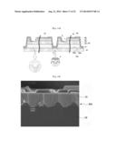 SUBSTRATE HAVING CONCAVE-CONVEX PATTERN, LIGHT-EMITTING DIODE INCLUDING     THE SUBSTRATE, AND METHOD FOR FABRICATING THE DIODE diagram and image