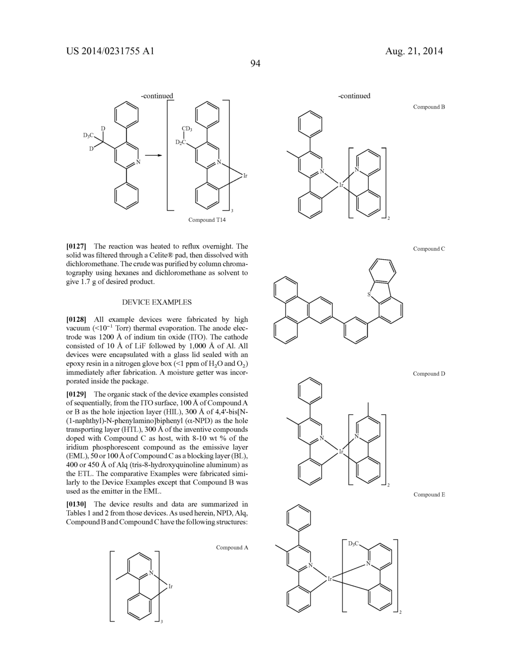 PHOSPHORESCENT COMPOUND - diagram, schematic, and image 98