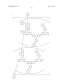 CROSS-LINKING POLYMER AND ORGANIC ELECTROLUMINESCENT ELEMENT USING SAME diagram and image