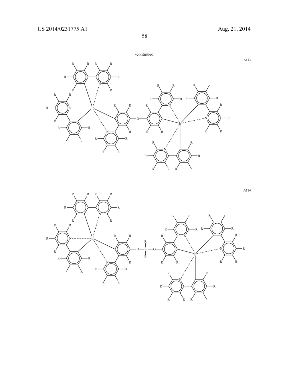 DENDRIMER COMPOUND AND ORGANIC LUMINESCENT DEVICE EMPLOYING THE SAME - diagram, schematic, and image 59