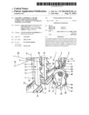 Assembly Comprising A Motor Vehicle Front Surface Frame Element And A     Bracket Intended To Support An Actuator diagram and image